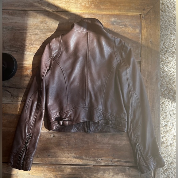 L.O.G.G. by H&M 100% Real Leather Jacket - Picture 2 of 10